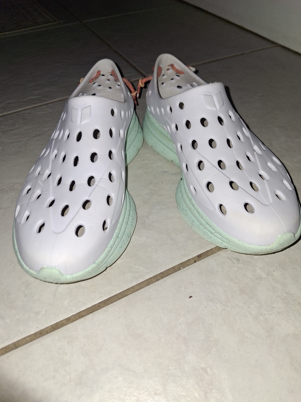 White Kane Recovery Shoes
